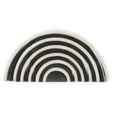 12 pcs Colored Wooden Stack Black & White